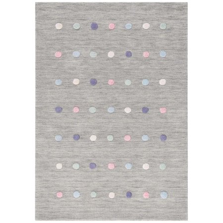 SAFAVIEH Kids Runner Area RugSilver 2 ft. 6 in. x 8 ft. SFK803G-28